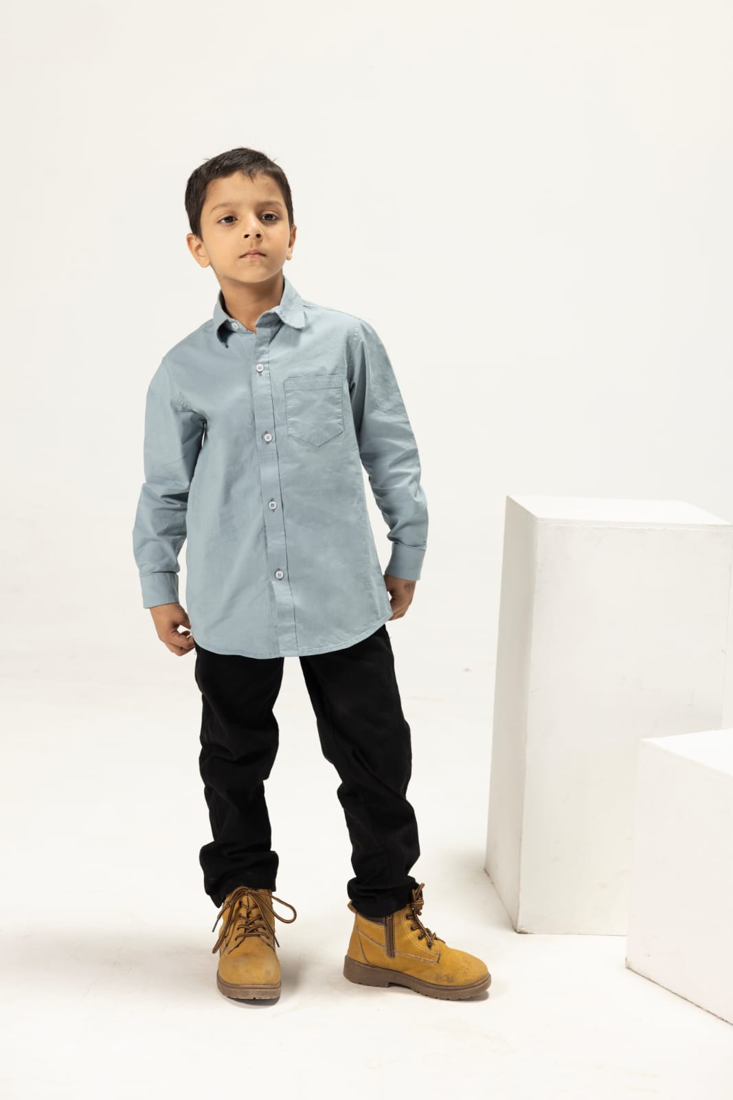 Classic Powder Blue Button Down