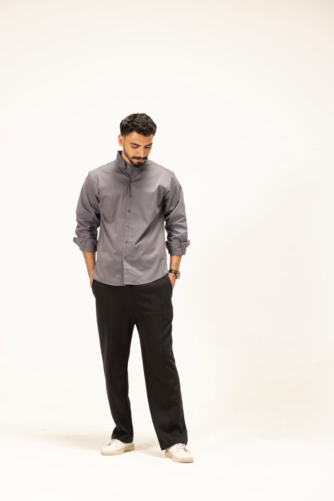 Pebble Lyocell Button-Down