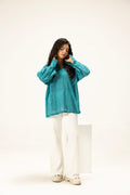 Aquamarine Structured Top