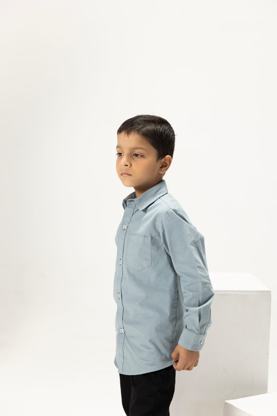 Classic Powder Blue Button Down