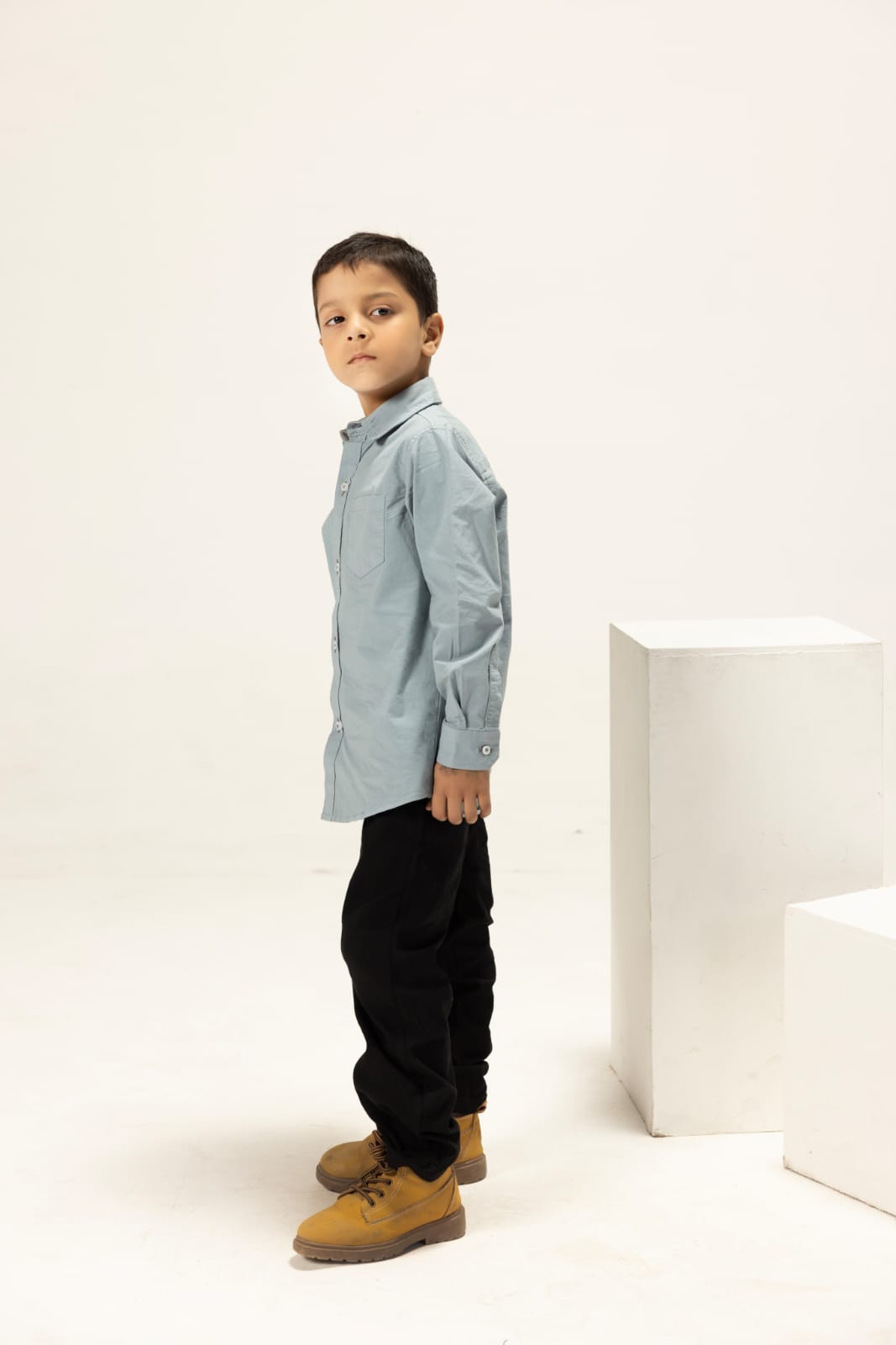Classic Powder Blue Button Down