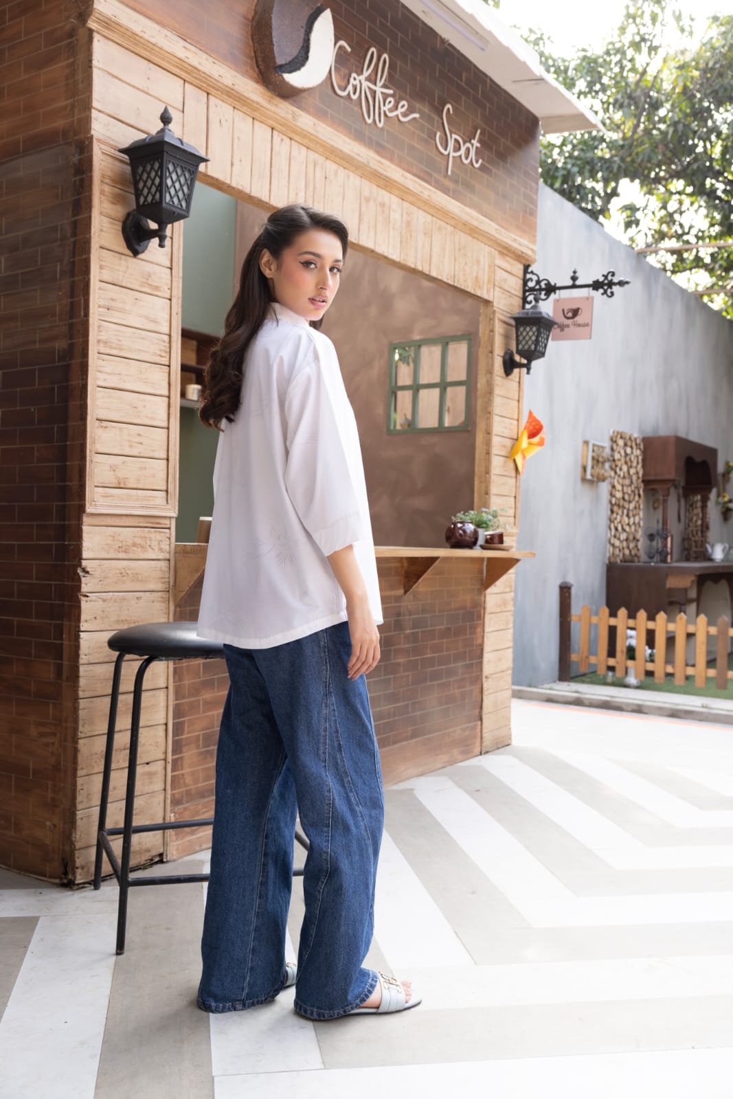 Signature Crisp White Blouse