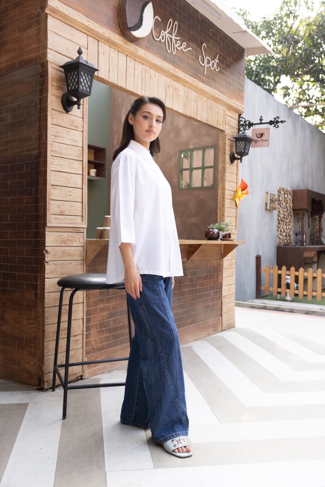 Signature Crisp White Blouse