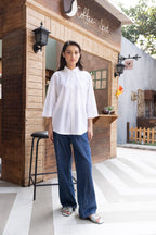 Signature Crisp White Blouse