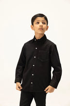 Classic Black  Button-Down