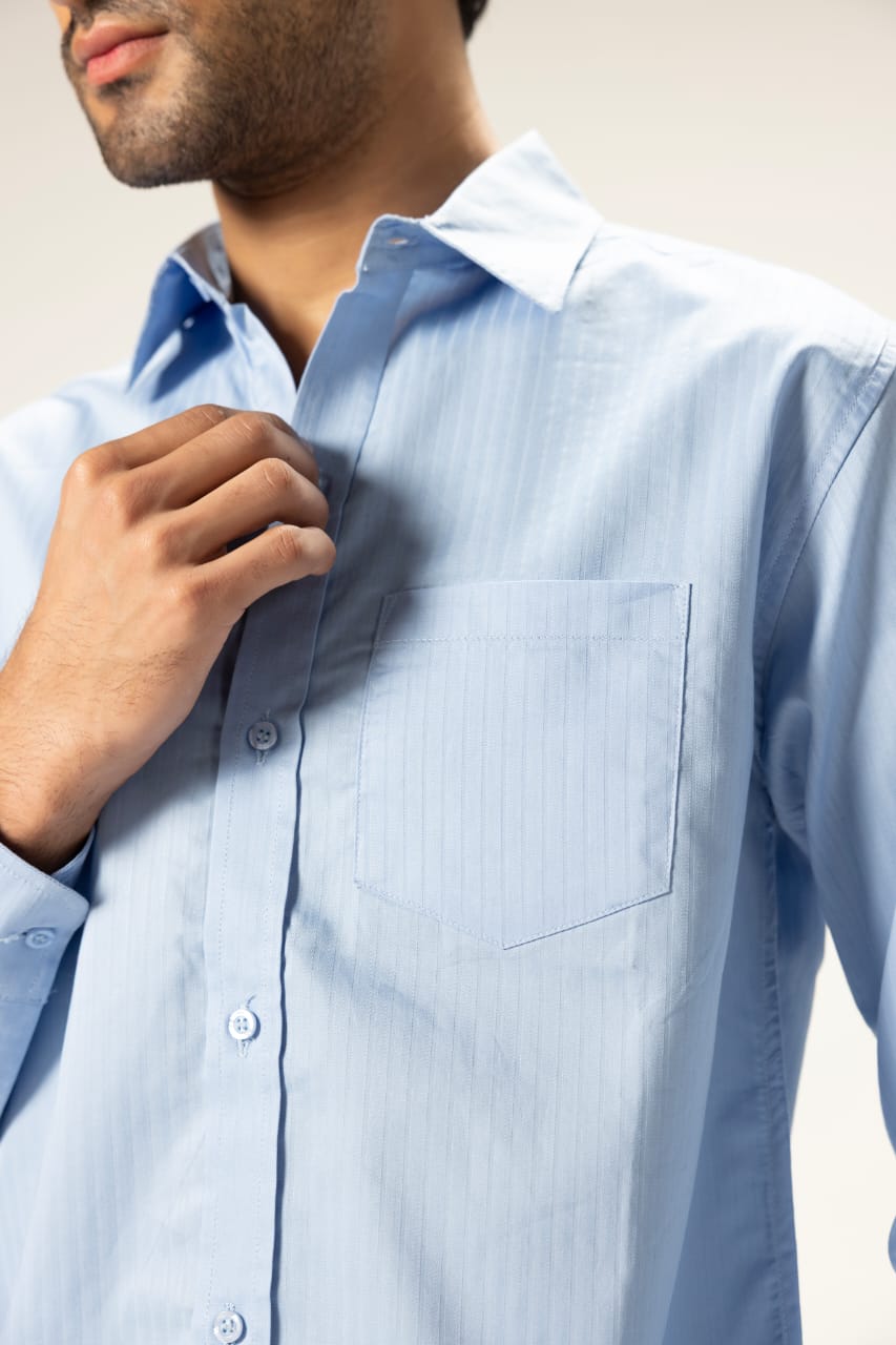 Powder Blue Horizon Shirt