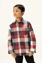 Classic Red Plaid Button-Down