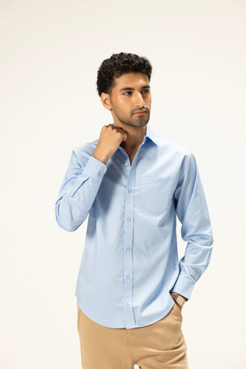 Powder Blue Horizon Shirt