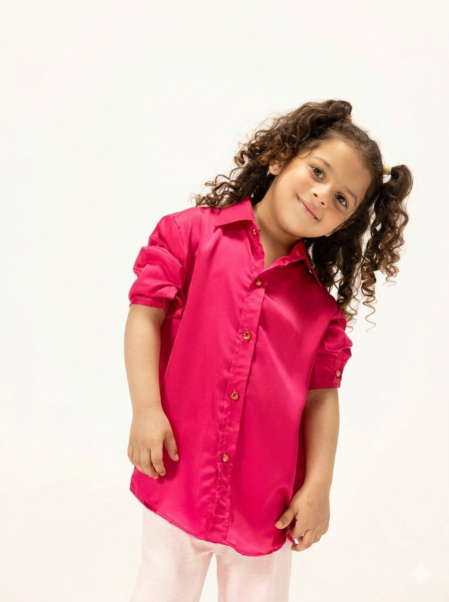 Everyday Soft Silk Button-Up