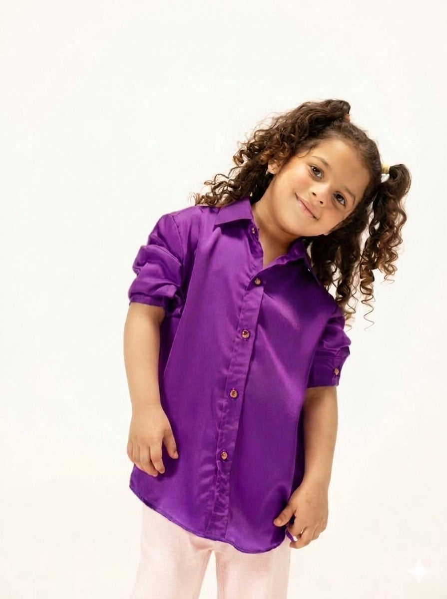 Everyday Soft Silk Button-Up
