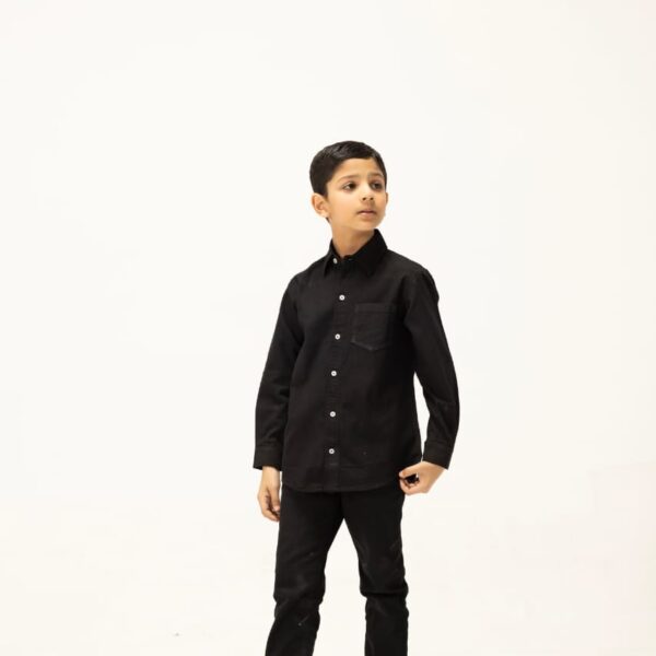 Classic Black  Button-Down